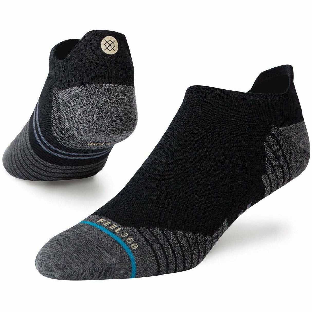 Stance Run Light Tab ST Socks - Medium / Black