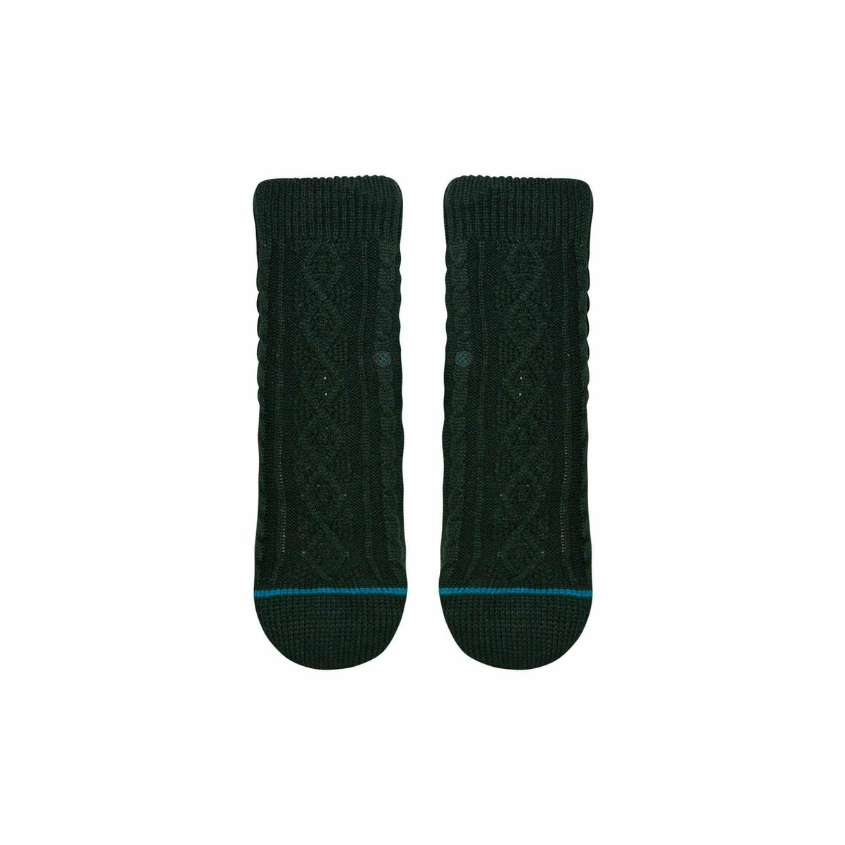 Stance Toasted Slipper Crew Socks  -  Small / Green