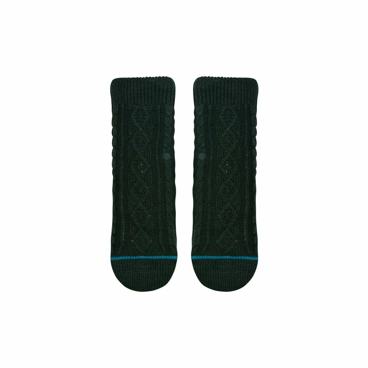 Stance Toasted Slipper Crew Socks  -  Small / Green