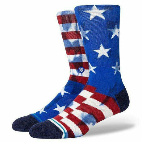 Stance The Banner Crew Socks  -  Large / Navy