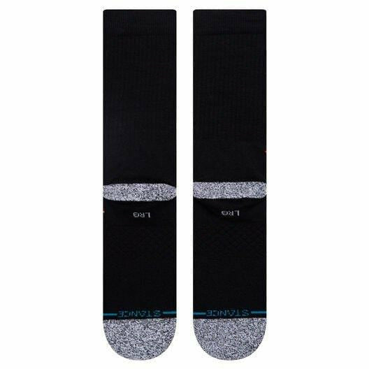 Stance Electrified Crew Socks  -  Medium / Black