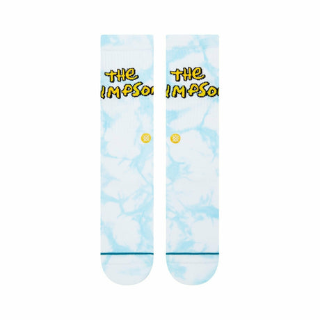 Stance Simpsons Intro Crew Socks  -  Large / White