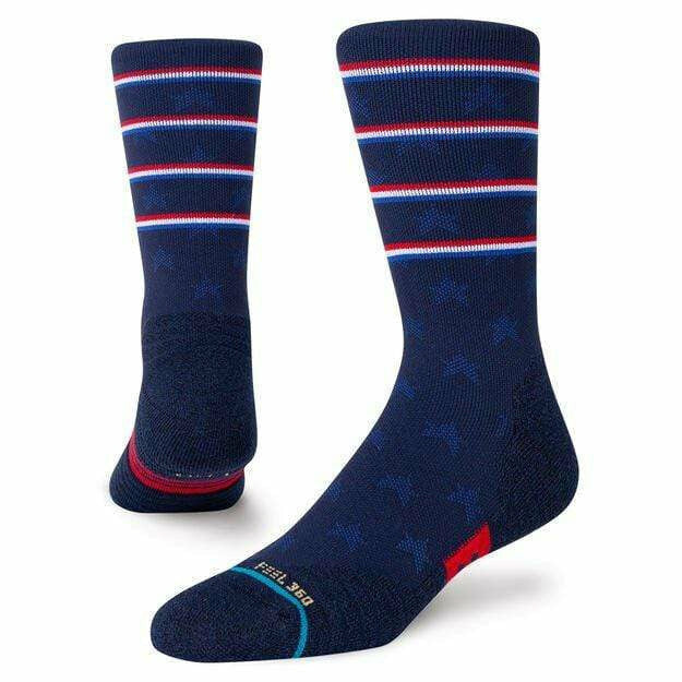 Stance Independence Crew Socks  -  Medium / Navy