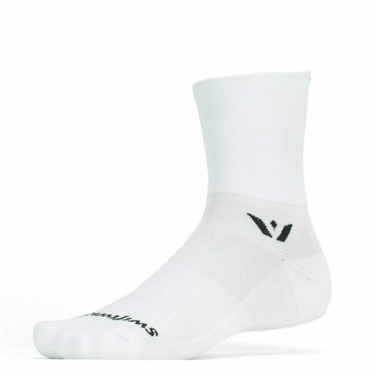 Swiftwick Aspire Four 3/4 Crew Socks  -  Small / White