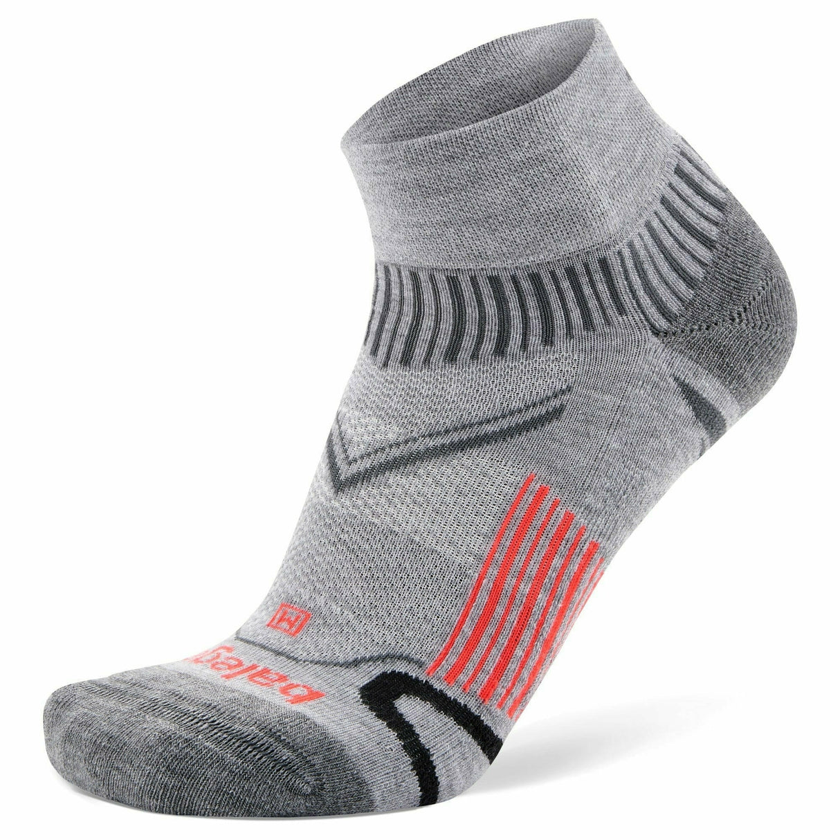 Balega Enduro Quarter Socks  -  Small / Mid Gray