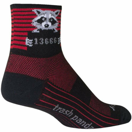 SockGuy Busted Classic 3 Inch Crew Socks  -  Small/Medium