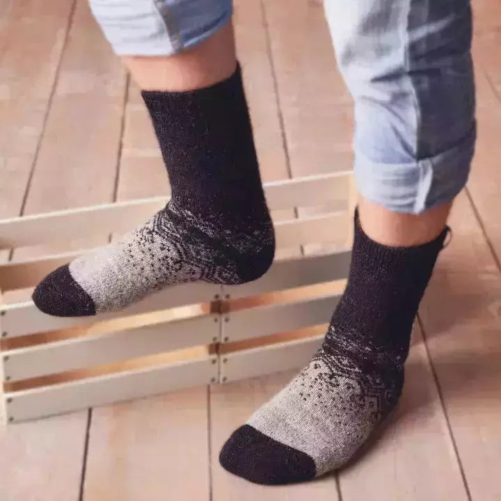 Siberia Spirit Arctic Nights Crew Socks  -