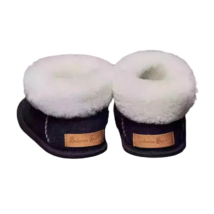 Siberia Spirit Toddler Midnight Black Booties -