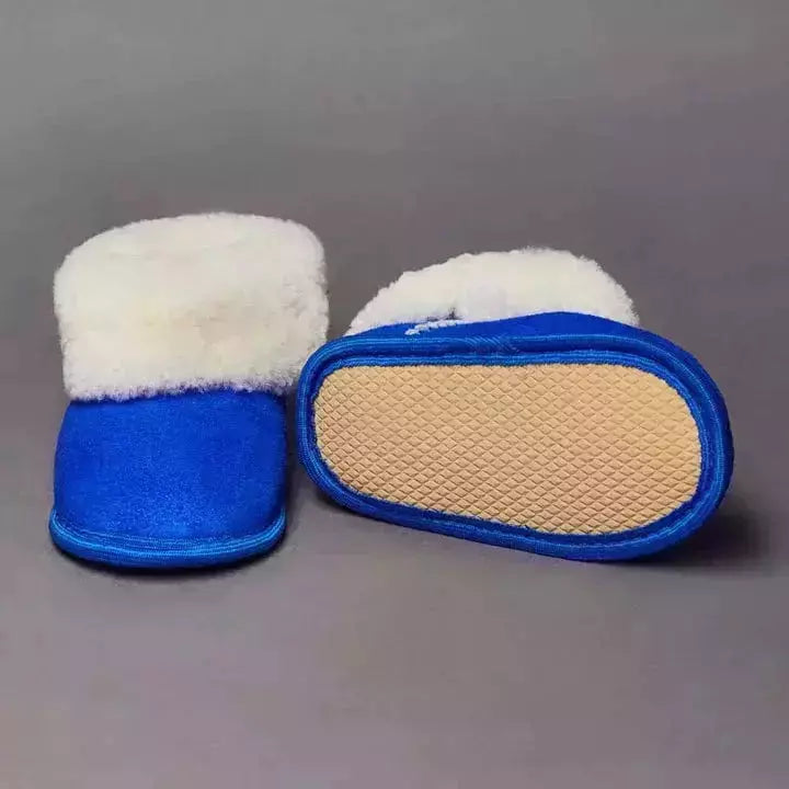 Siberia Spirit Kids Royal Blue Booties  -