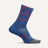 Feetures Elite Ultra Light Mini Crew Socks  -  Medium / Rogue Blue