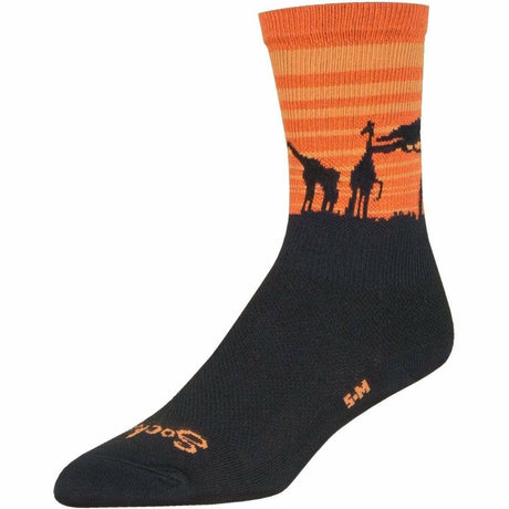 SockGuy Serengeti Performance Crew Socks  -