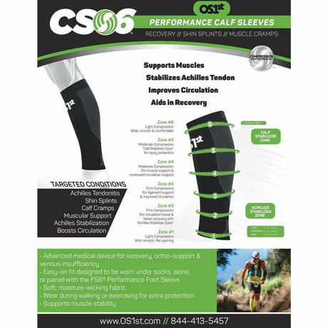 OS1st DC Comic Compression Calf Sleeves  -