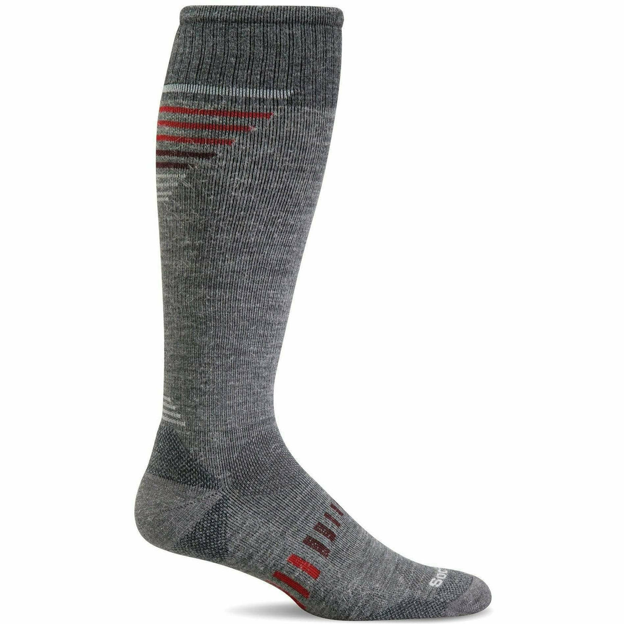 Sockwell Mens Ascend II Moderate Compression Socks  -  Medium/Large / Gray