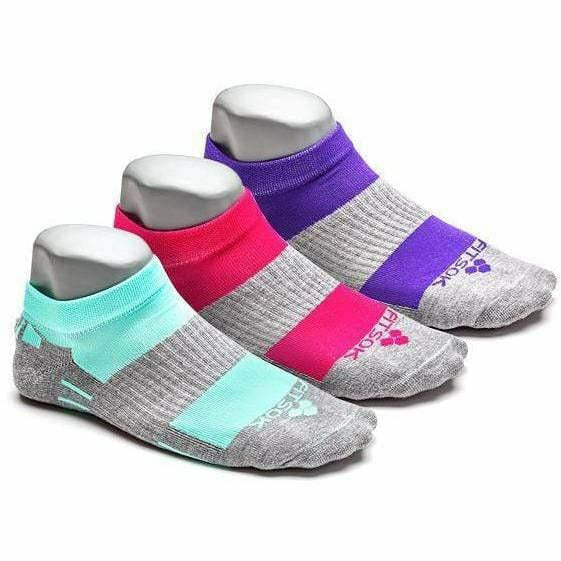 Fitsok CX3 Coolmax Low Cut 3-Pack Socks  -  Small / Magic Pop