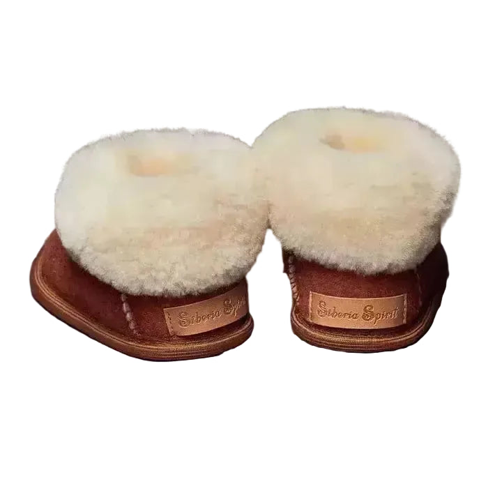 Siberia Spirit Kids Camel Booties -