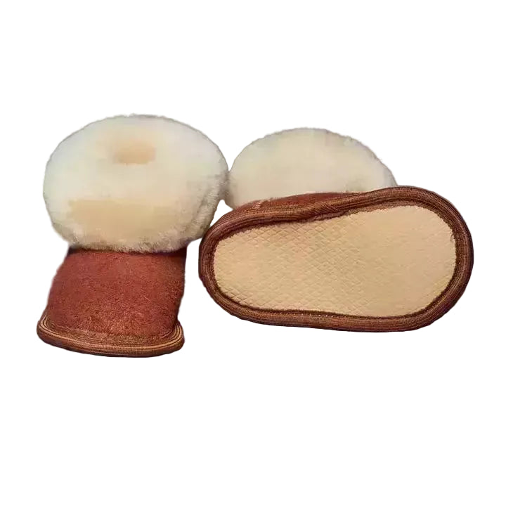 Siberia Spirit Kids Camel Booties -