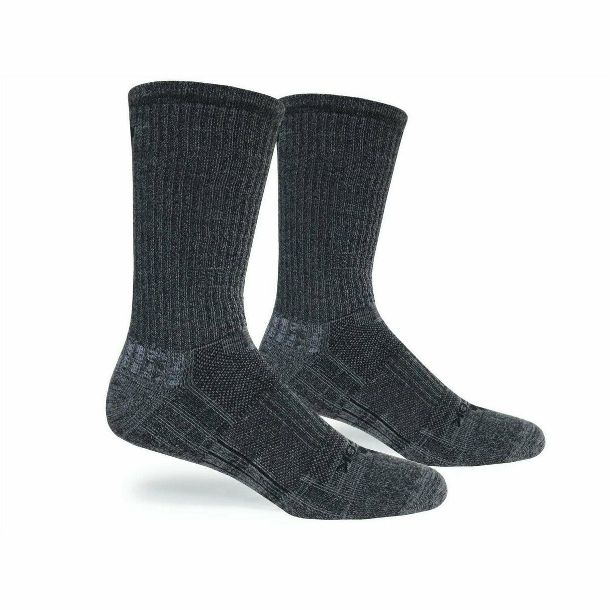 Fitsok CF2 Shadow Yarn Crew Socks 2-Pack  -  Large / Twist