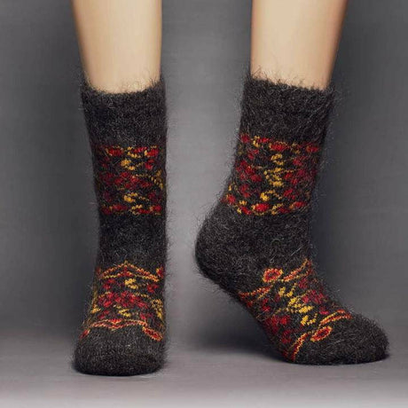 Siberia Spirit Old World Charm Crew Socks  -  Small / Old World Charm