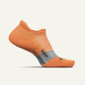 Feetures Merino 10 Ultra Light No Show Tab Socks  -  Small / Creamsicle