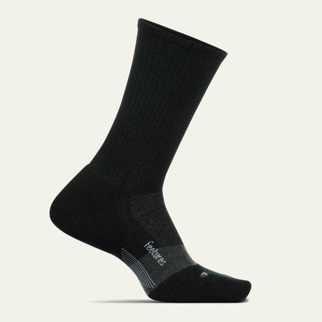 Feetures Merino 10 Cushion Crew Socks  -  Small / Charcoal