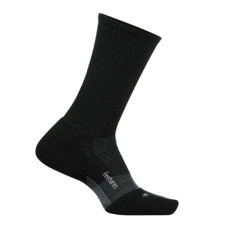 Feetures Merino 10 Cushion Crew Socks  -  Small / Charcoal