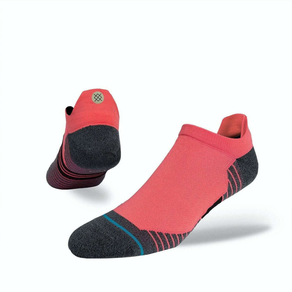 Stance Run Ultra Light Tab Socks - Small / Neon Pink