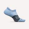 Feetures Merino 10 Ultra Light No Show Tab Socks  -  Small / Sky