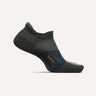 Feetures Merino 10 Ultra Light No Show Tab Socks  -  Small / Forest