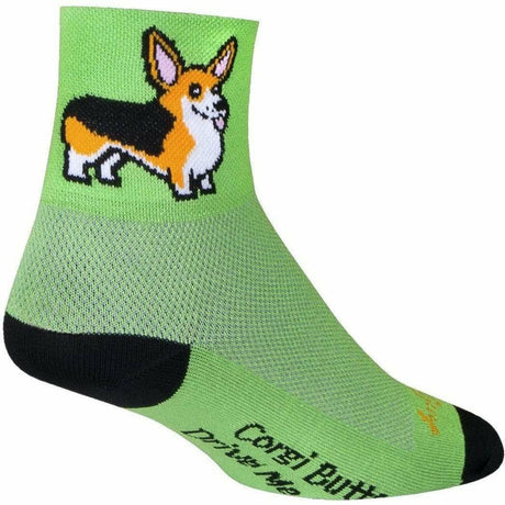 SockGuy Ernie Classic 3 Inch Crew Socks  -  Small/Medium