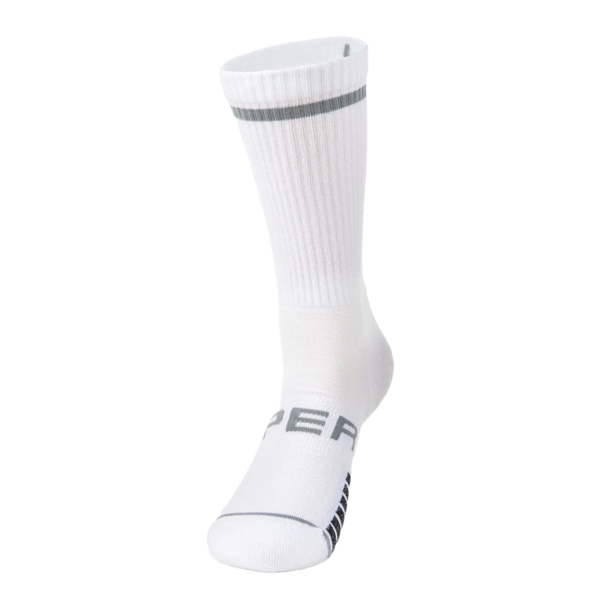 Thorlo Experia Tennis Light Cushion Crew Socks  -  Medium / White