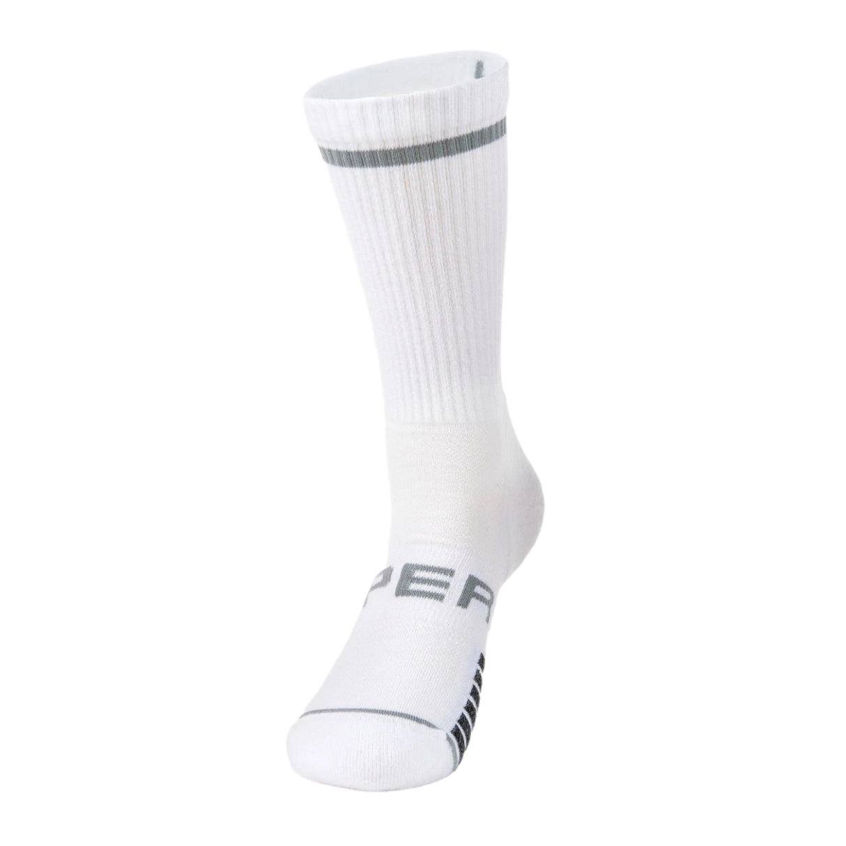 Thorlo Experia Tennis Light Cushion Crew Socks  -  Medium / White