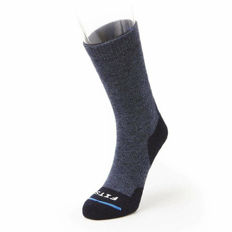 FITS Medium Hiker Crew Socks  -  Small / Navy