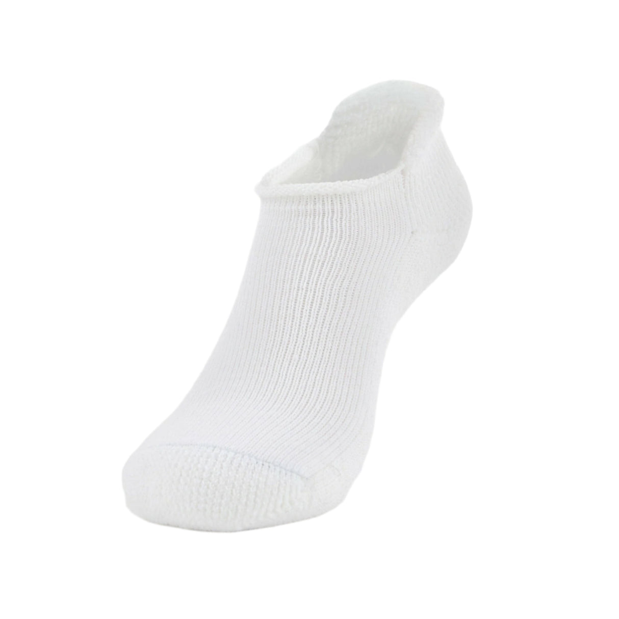 Thorlo Golf Moderate Cushion Low-Cut Rolltop Socks  -  Medium / White