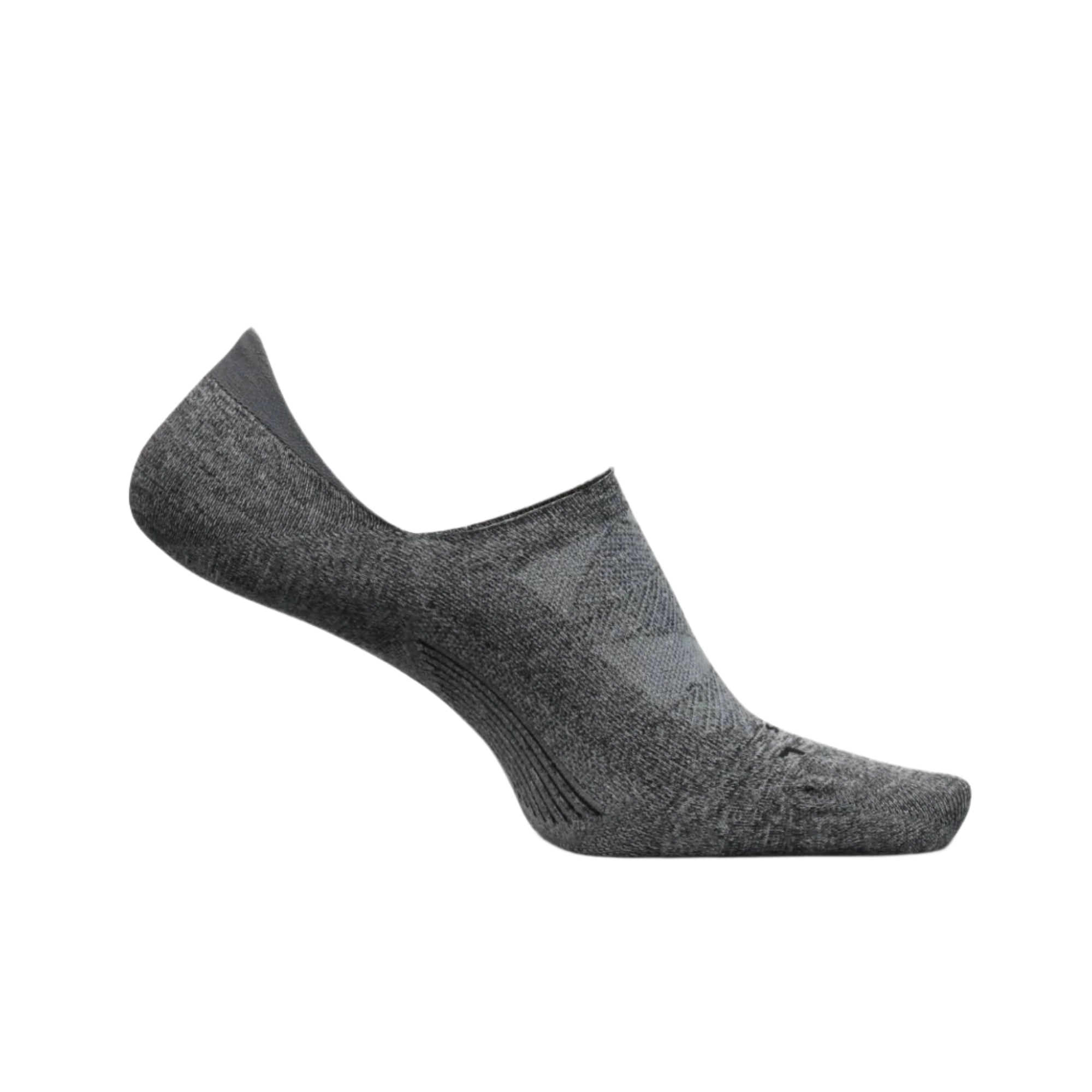 Feetures Elite Ultra Light Invisible Socks  -  Small / Gray