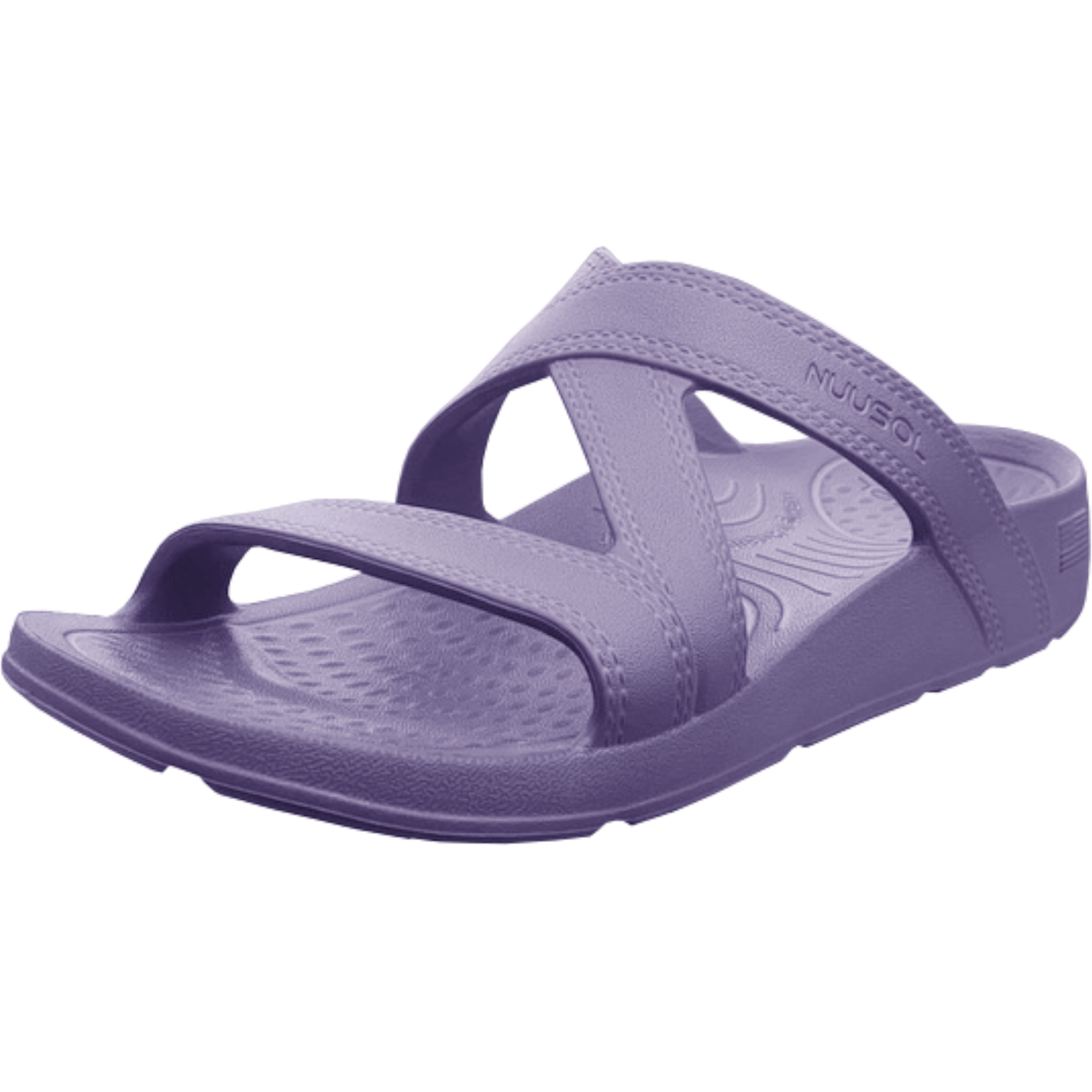 NuuSol Womens Hailey Slide Sandals  -  6 / Morning Violet