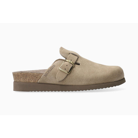 Mephisto Womens Halina Slides  -  5 / Warm Gray