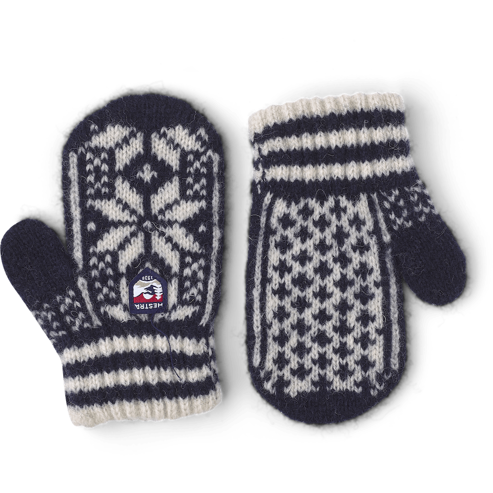 Hestra Kids Nordic Mitt  -  0 / Navy/Off White