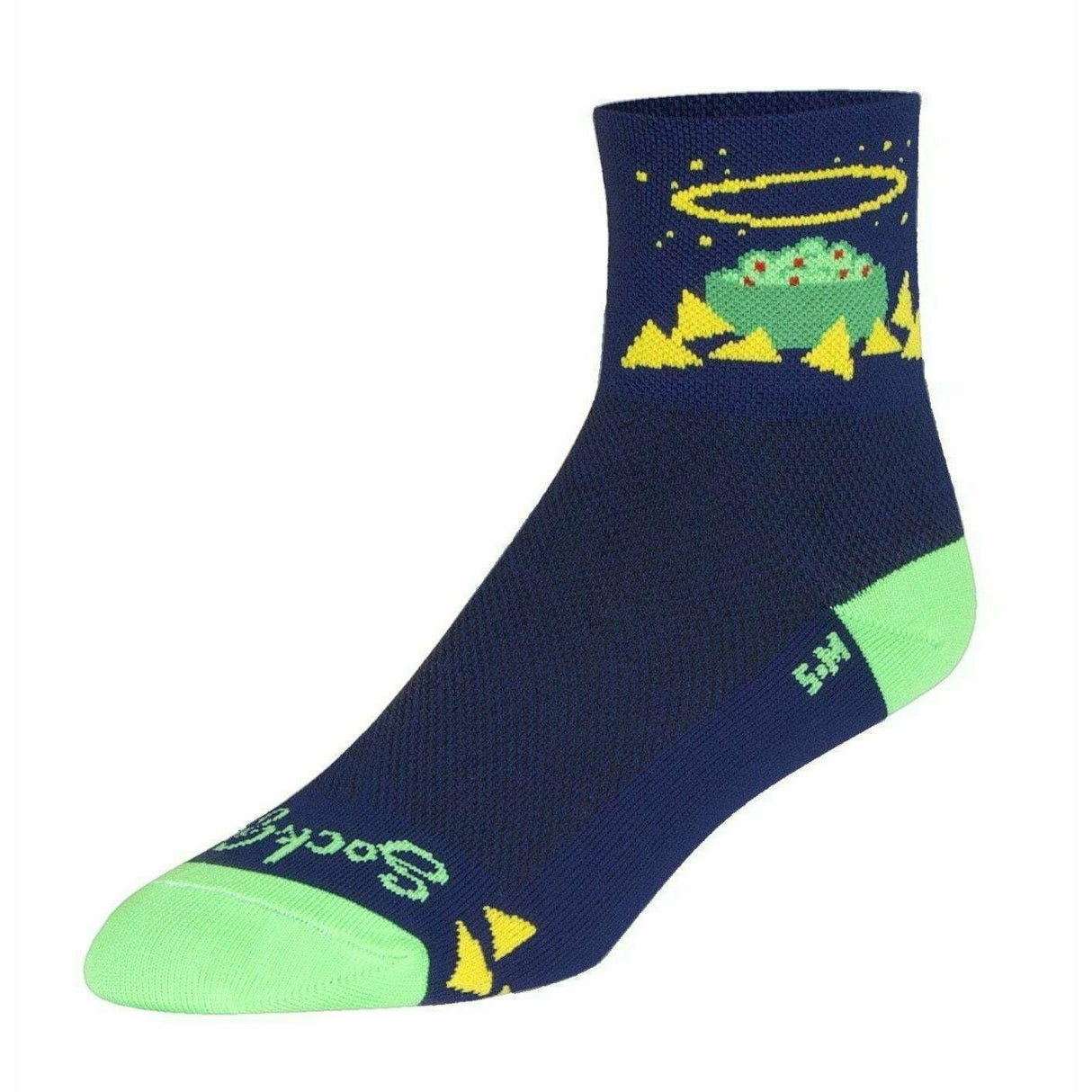 SockGuy Holy Guacamole Classic 3 Inch Crew Socks  -