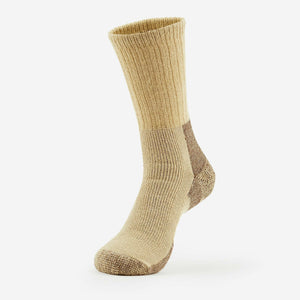 Thorlo Mens Maximum Cushion Hiking Crew Socks  -  Large / Khaki / Single Pair