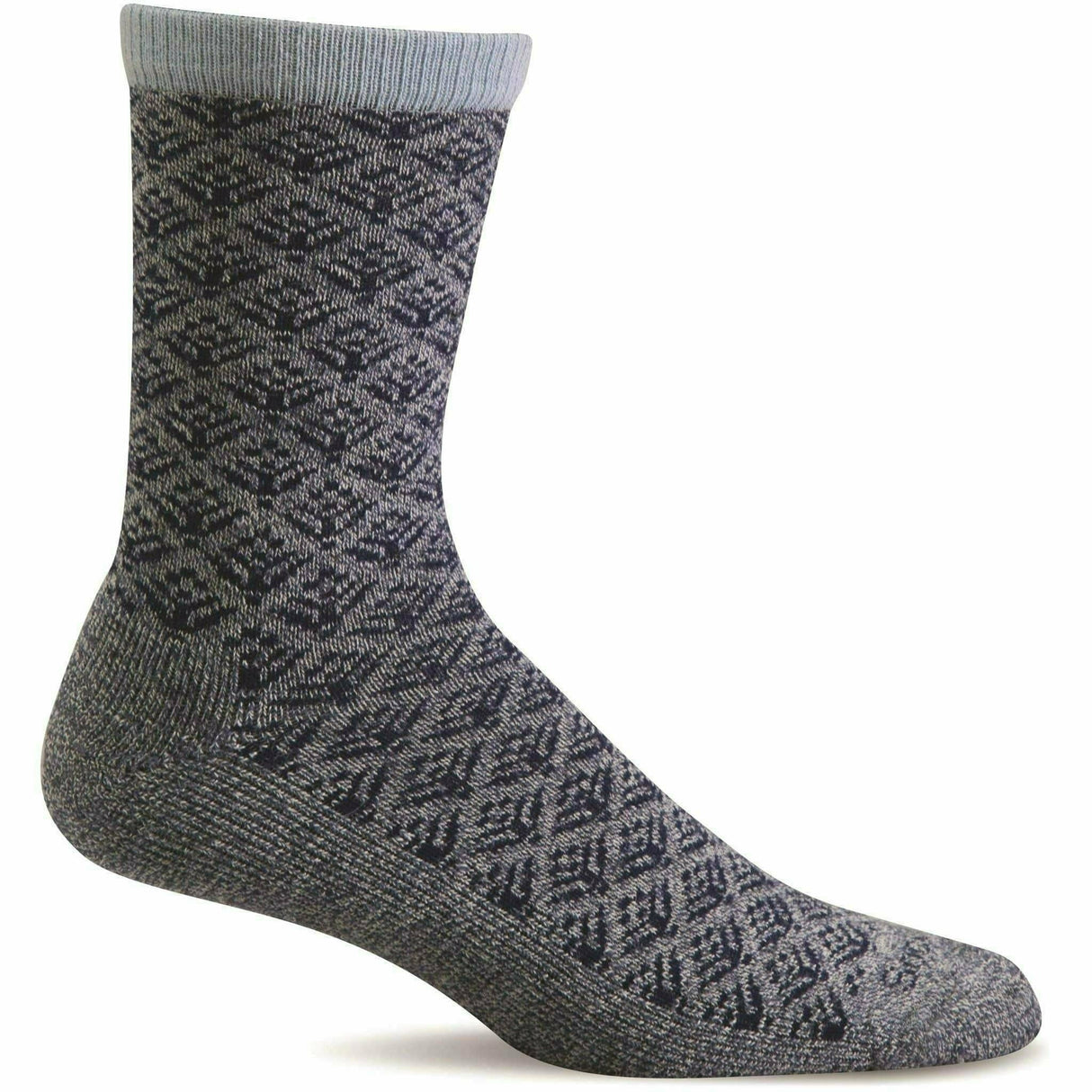 Sockwell Womens Sweet Pea Essential Comfort Crew Socks  -  Small/Medium / Chambray