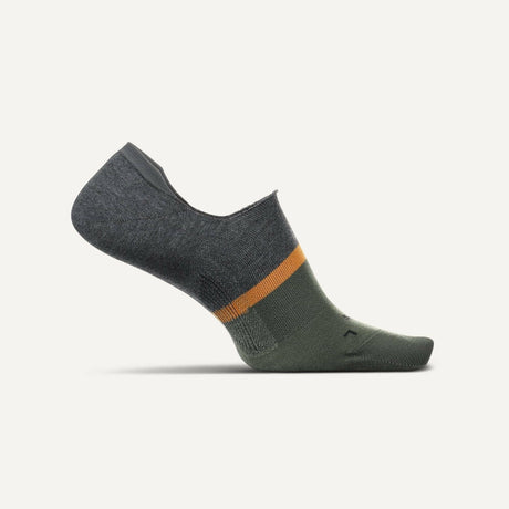 Feetures Mens Everyday Hidden Socks  -  X-Large / Cadet Gray