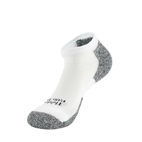 Thorlo Womens Lite Padded Running Micro-Mini Socks  -  Small / White