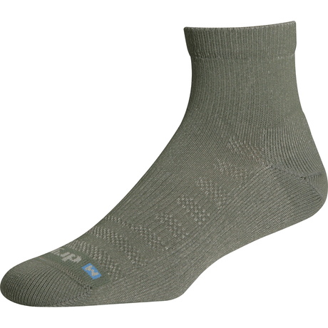 Drymax Lite Hiking 1/4 Crew Socks  -  Small / Foliage Green/Anthracite
