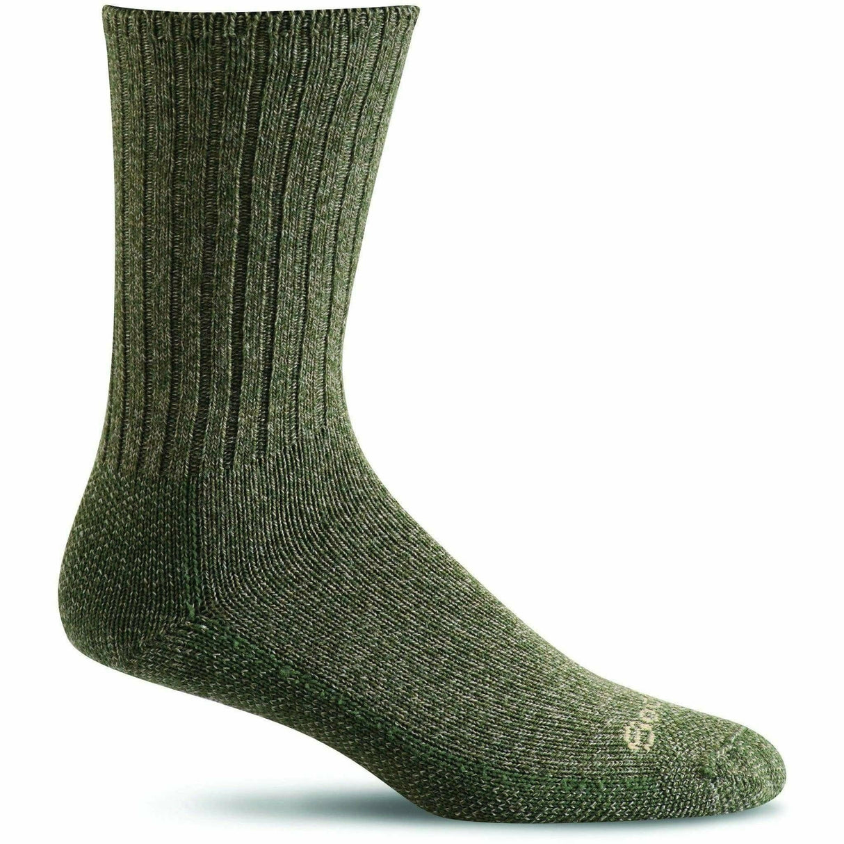 Sockwell Mens Big Easy Relaxed Fit Crew Socks - Medium/Large / Pine