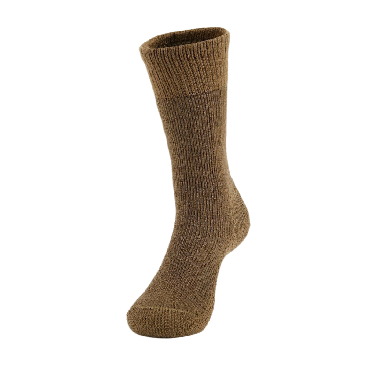 Thorlo Military Maximum Cushion OTC Socks  -  Small / Coyote Brown