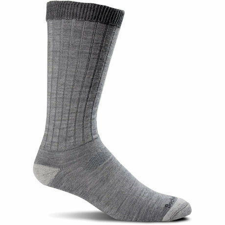 Sockwell Mens Easy Does It Relaxed Fit Diabetic Socks  -  Large/X-Large / Gray