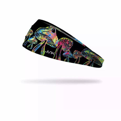 JUNK Mushroom Party Headband  -  One Size Fits Most / Black