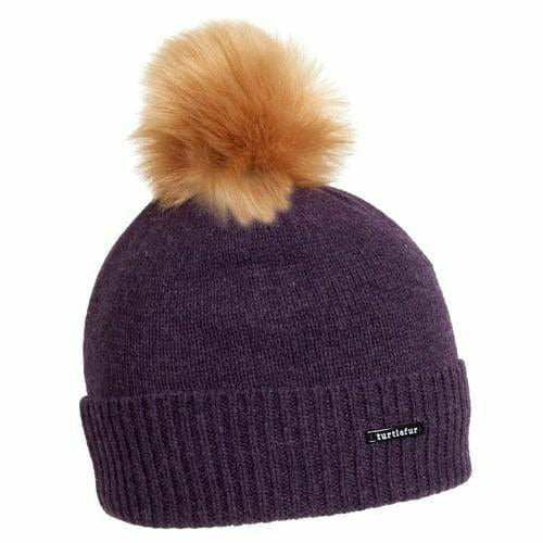 Turtle Fur Lambswool Sara-Jane Beanie - One Size Fits Most / Meteor