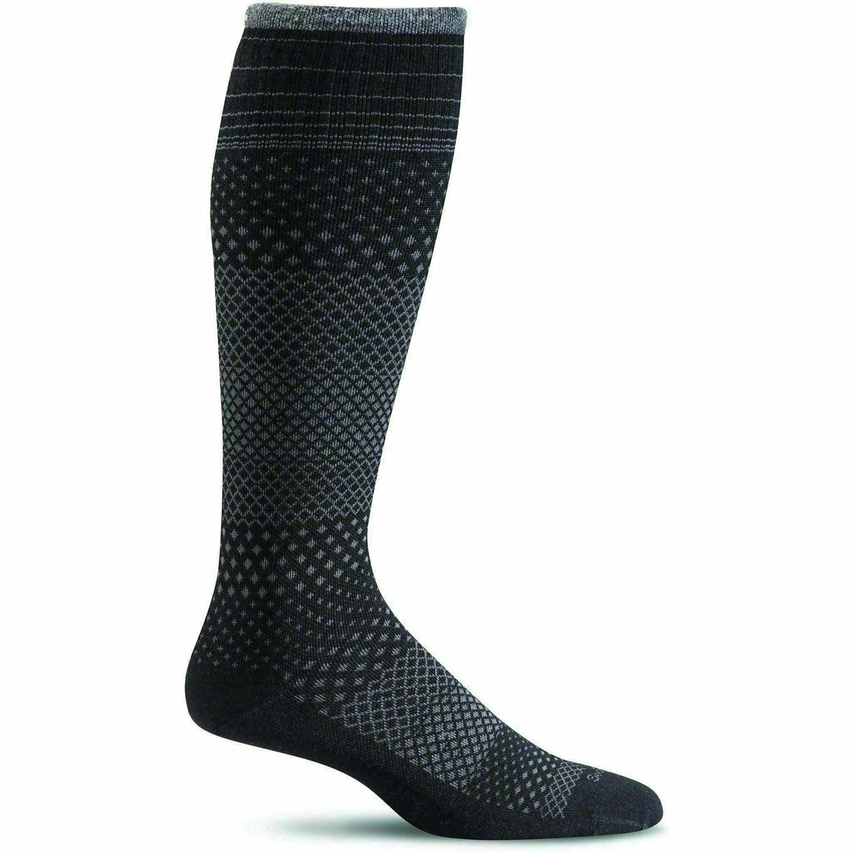 Sockwell Womens Micro Grade Moderate Compression Socks  -  Small/Medium / Black