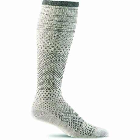 Sockwell Womens Micro Grade Moderate Compression Knee High Socks  -  Small/Medium / Natural